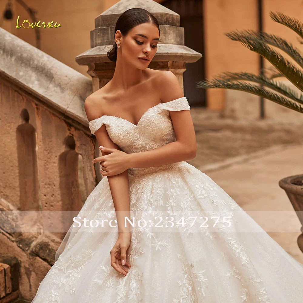 Loverxu-Robe de mariée sur mesure, robe de Rh, robes de princesse, sweetheart Off The Initiated