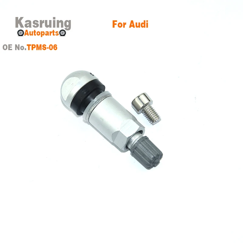 New Aluminum TPMS Tire pressure sensor Valves Replacement TPMS-06 Tire Valve For Audi