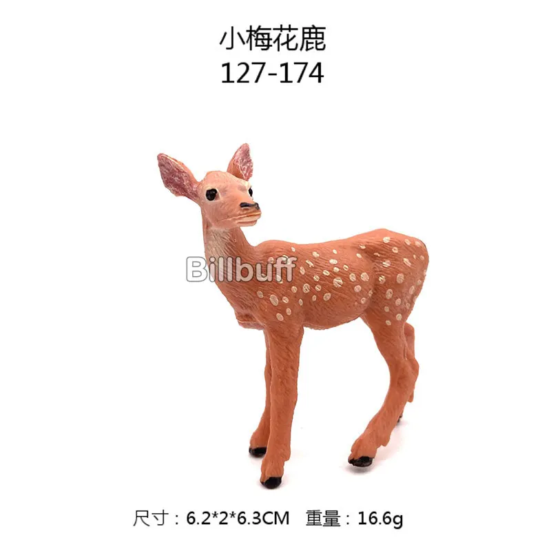 Simulation PVC Camel Poitou Donkey Alpaca Vicugna Reindeer Elk Sika Deer Action Figures Dolls Educational toys for children Gift