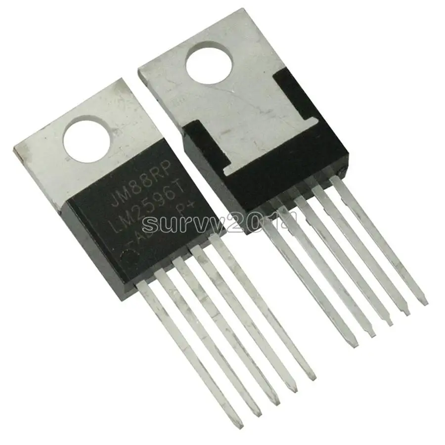 5PCS LM2596T-ADJ TO220 LM2596 TO-220 LM2596T LM2596 2596T-ADJ New original