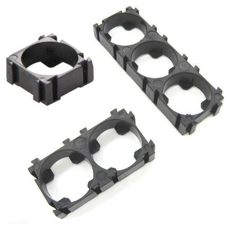 10Pcs 18650แบตเตอรี่ป้องกันการสั่นสะเทือนผู้ถือวงเล็บทรงกระบอก22X22มม.Li-Ion Cell Storage แบตเตอรี่ลิเธียมสนับสนุนขาตั้ง