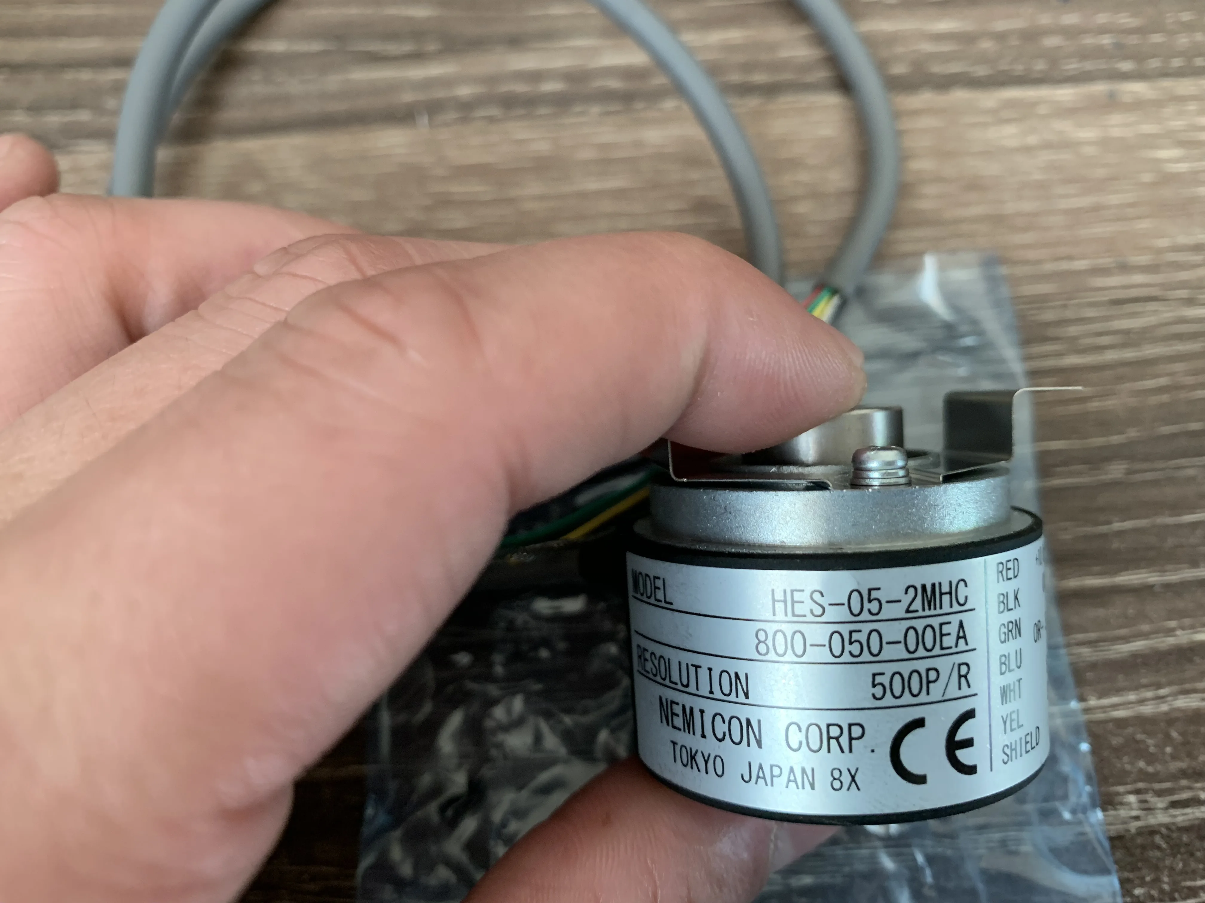 Enkoder kontrol NE MI CON asli baru HES-05-2MHC