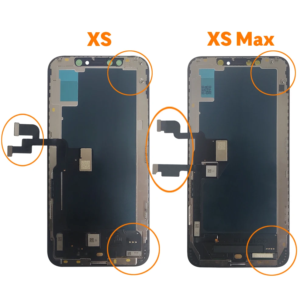 100% Tested For iPhone X XR XS XSMax LCD Display Touch Screen Replacement Touch Screen Digeiter Assembly+Tempered Film +Tool