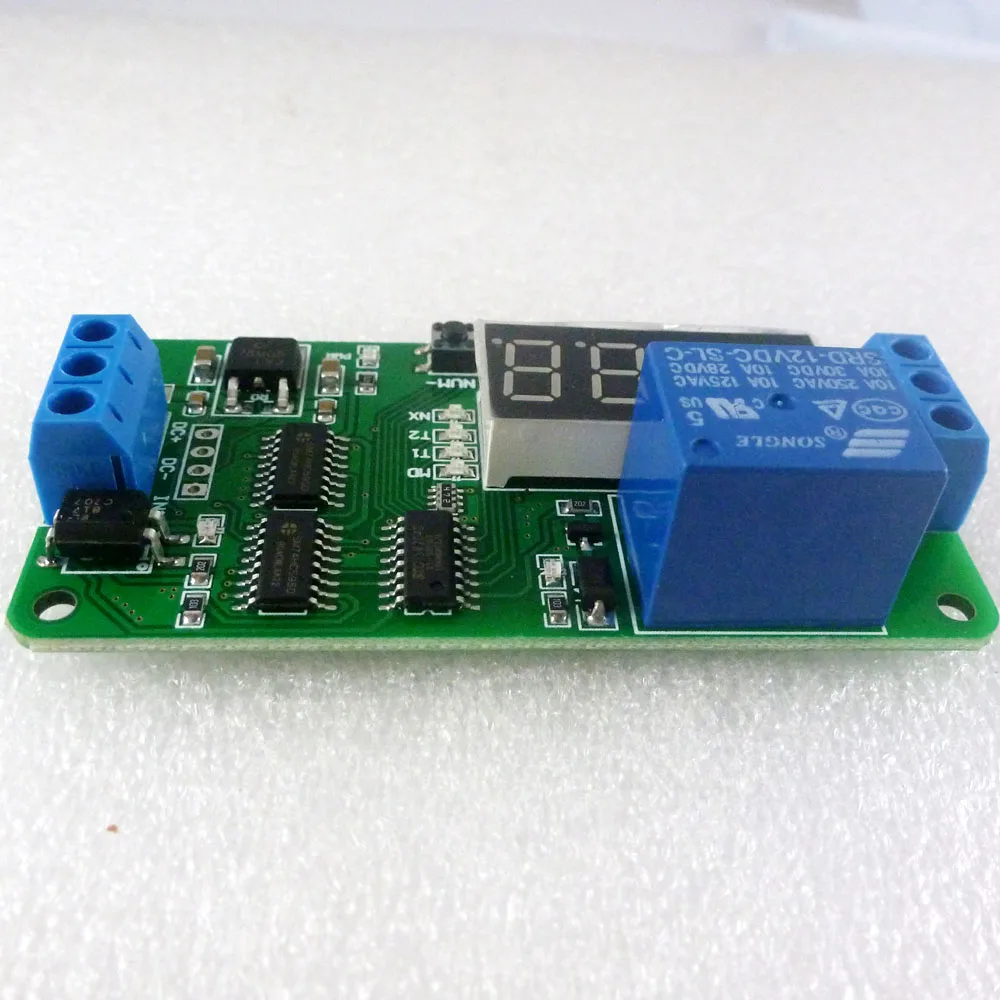 CE030 DC 5V 12V 24V Multifunction Delay Relay Time Switch Turn on/off PLC Module