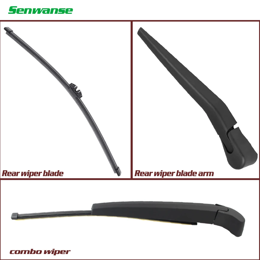 

Senwanse Rear Wiper Arm and Blade For Volvo XC90 2016-2021 Auto Windshield Windscreen Wiper Blade