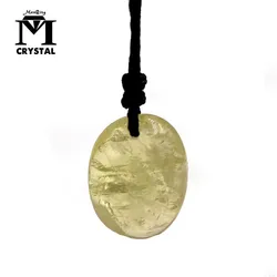 Natural Citrine Quartz Crystal Ornament Yellow Stone Healing Gemstone Divination Spiritual Meditation Ornament Decoration Gift