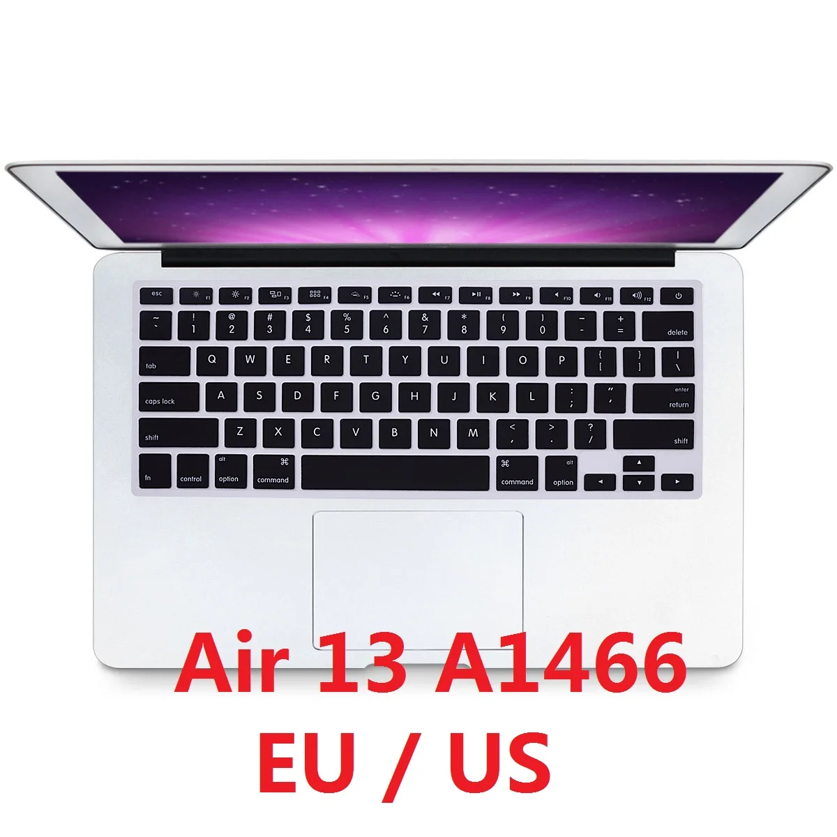 

Soft for Macbook Air 13 A1466 Keyboard Cover US EU Silicon Waterproof For Macbook Air 13 keyboard Laptop Skin Protector