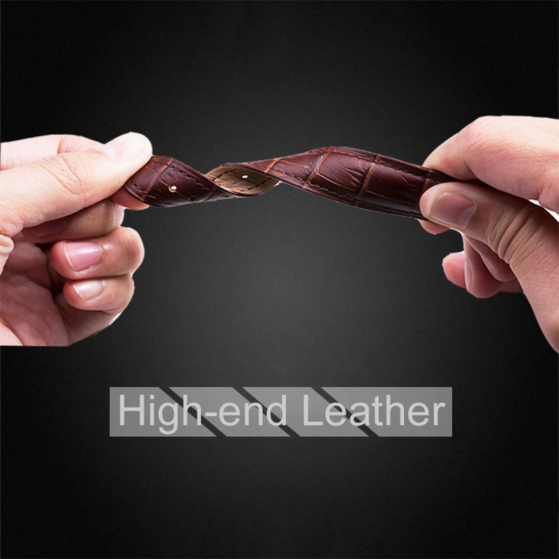 Essidi-Correa de cuero para reloj Fitbit Versa 3 4 para hombre y mujer, Lazo de cinta de reloj para Fitbit Sense 2