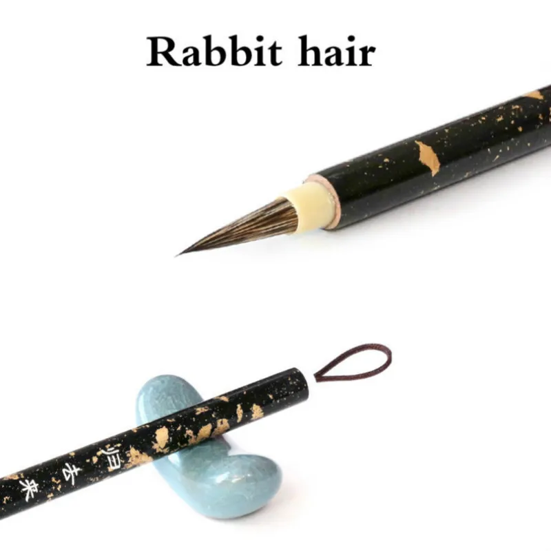 Beginner Rabbit Hair Calligraphy Brush Chinese Brush Pen Caligrafia Chinese Watercolor Meticulous Painting Brush Pen Tinta China