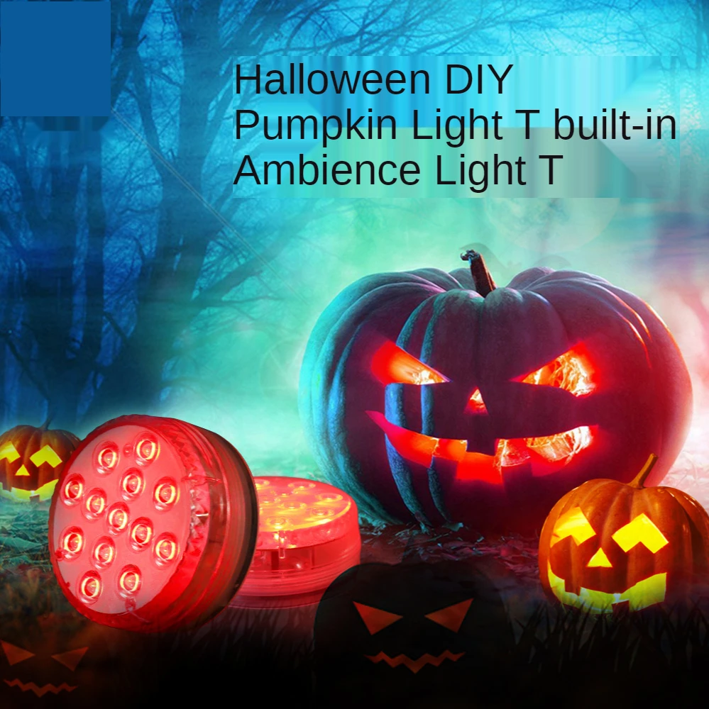 

Factory Direct Remote Control Diving Light Halloween Theme Candle Light RGB13 Light with Suction Cup Magnet Led Pool Light