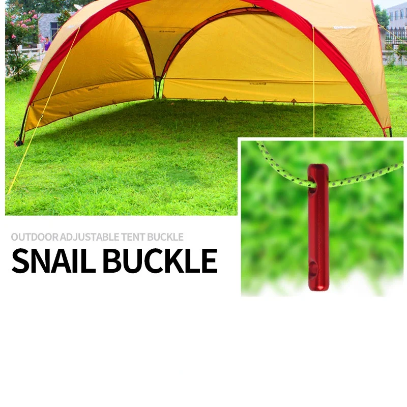 

Регулируемая фиксированная Пряжка для палатки, фотомагнитная пряжка, двойной глаз, алюминиевый стержень из алюминиевого сплава, затягивающаяся веревочная пряжка