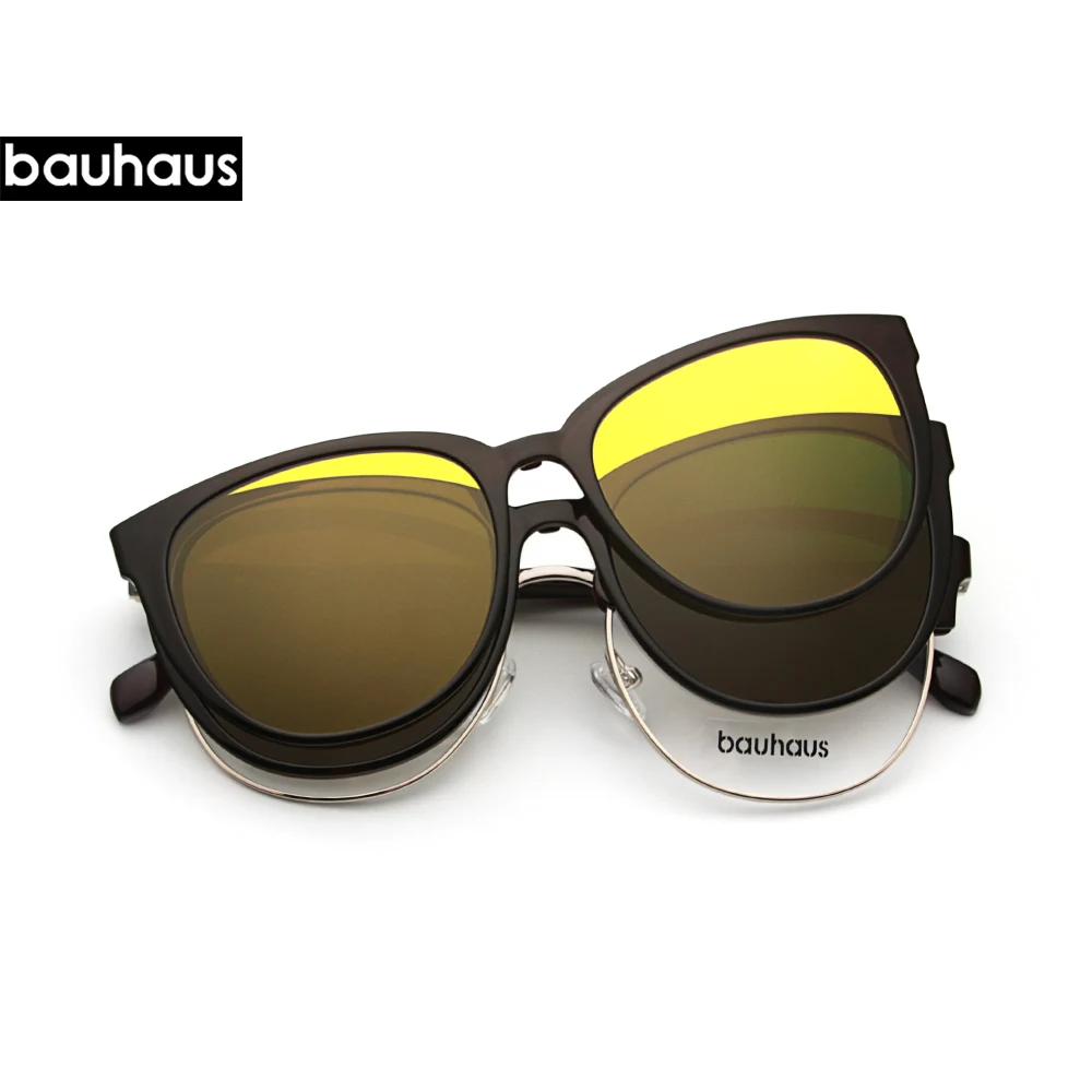 X3189 New Fashion Round Magnet Glasses for Men Women Vintage Classic Metal Flat Mirror Optical Spectacles Frame