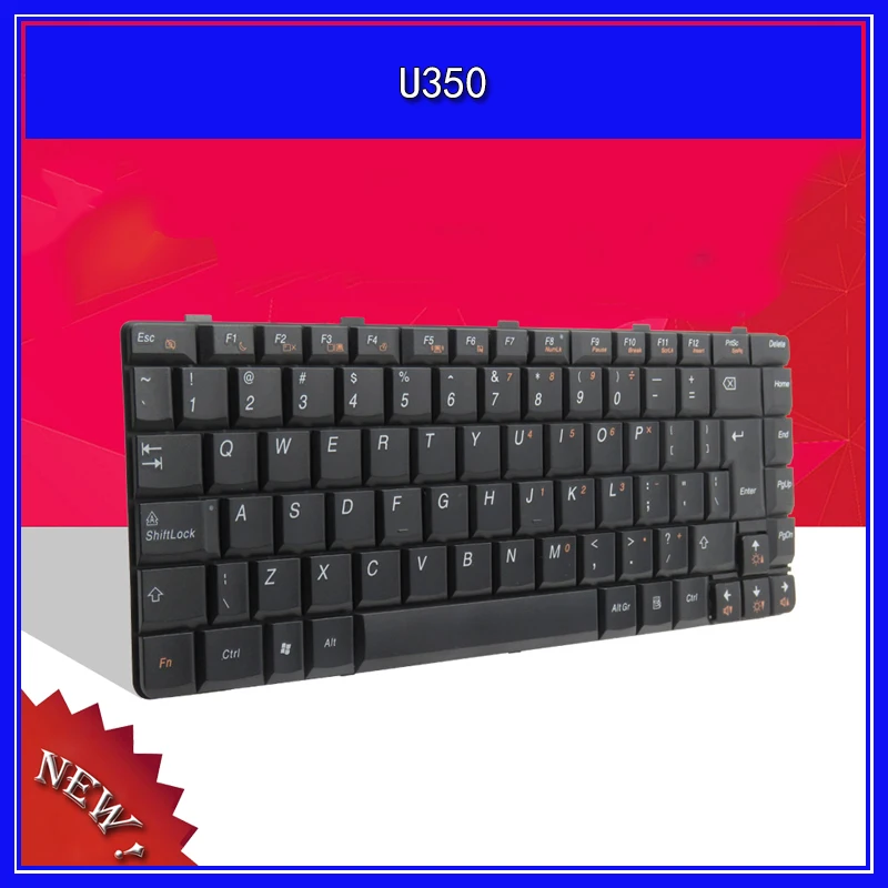 Laptop Keyboard For Lenovo IdeaPad U350 Notebook Replace US Keyboard