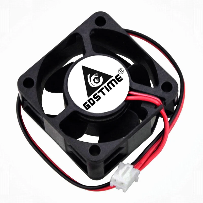 1pcs Gdstime DC 5V 12V 24V 40x40x20mm Ball Bearing Heatsink Cooling Fan 4020 40x20mm 4cm Smart Radiator Cooler Brushless Fan