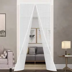 Thermal Insulation Curtain Magnetic Warmth Windproof Curtain Used In Air-conditioning Heating Room Curtains Winter Door Curtain