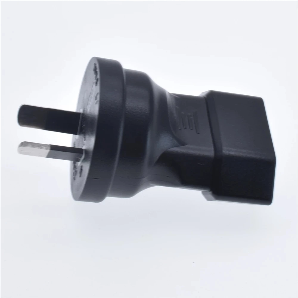Australia to European Outlet Socket Adapter European Plug IEC Type I for UPS/PDU/APC AU 2PIN Converter
