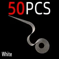 50 piezas blancas