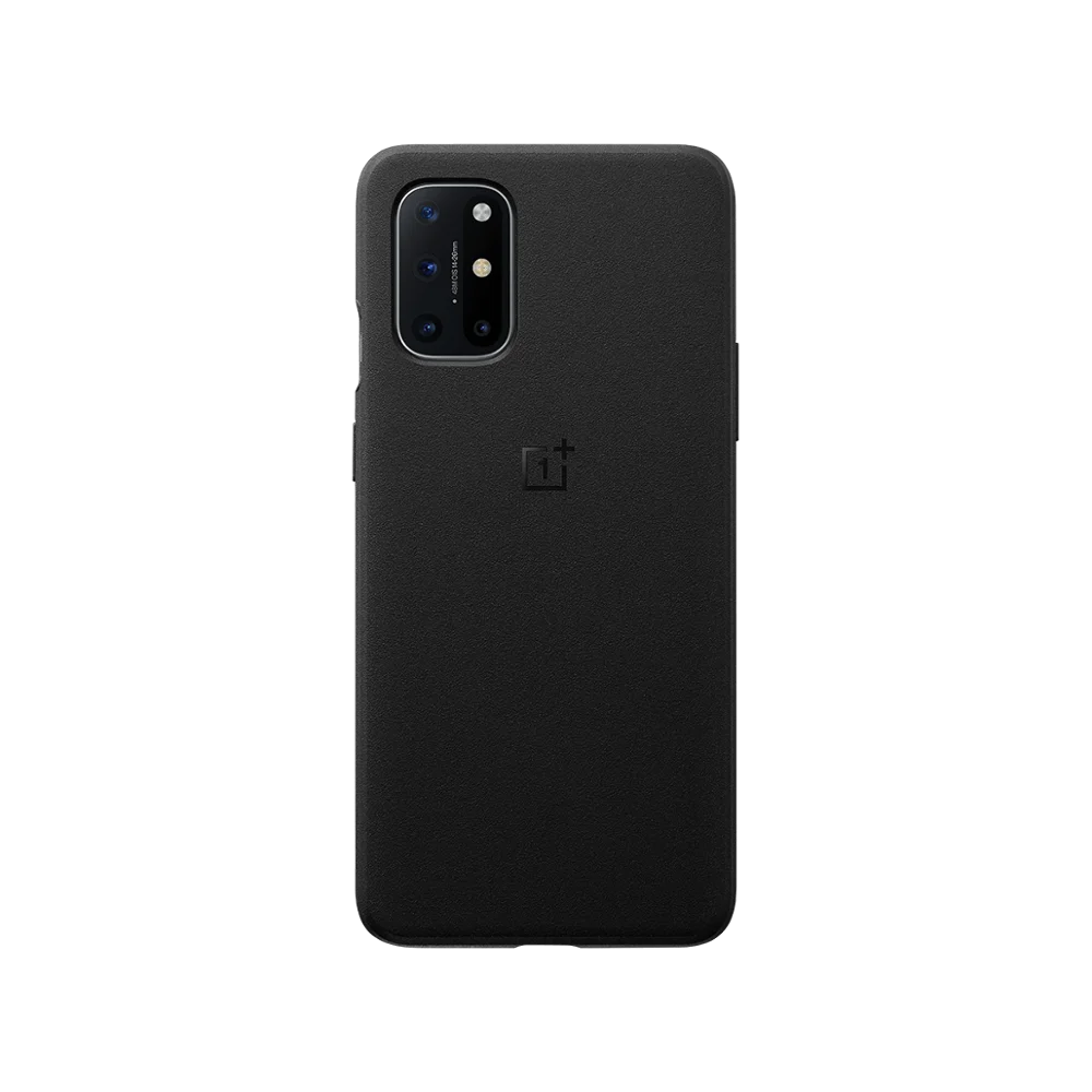 For Oneplus 8T 100%  Original Case official Stock Sandstone bumper Karbon Protection Back Cover