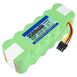 (For X500,X550,B2000,B3000,B2005,B2005 PLUS) Battery for Carpet Cleaning Robot, DC14.4V 3500mAh Ni-MH Robot Spare Part