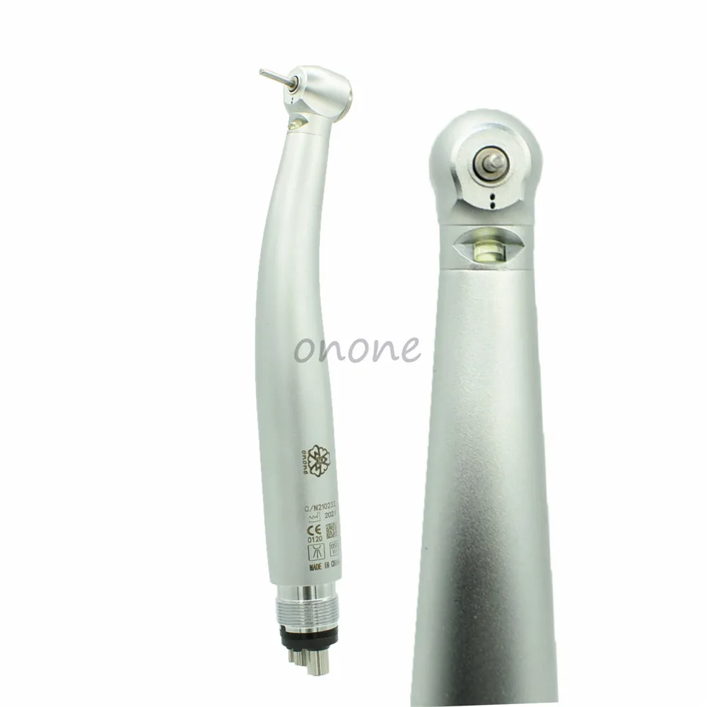 Dental Led Handpiece E-generator Turbine For Air Turbine 4 Hole Connect Single Water Spray New Type Large Torque