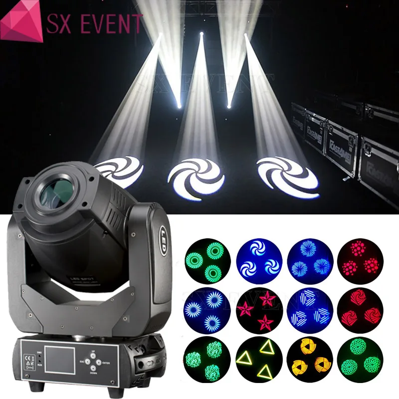 

Lyre Spot Moving Head Led Light 90W Gobo With 3 Face Prism For Dj Stage Theater Disco Nightclub