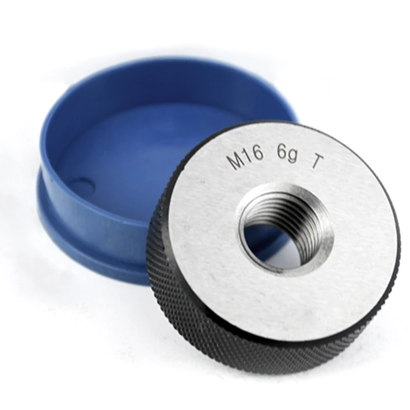 VOKET Thread Ring Gauge/plug Gauge Smooth Plug Gauge (1*plug gauge and 1*ring gauge M1-M33) M1*0.25 6g T Z