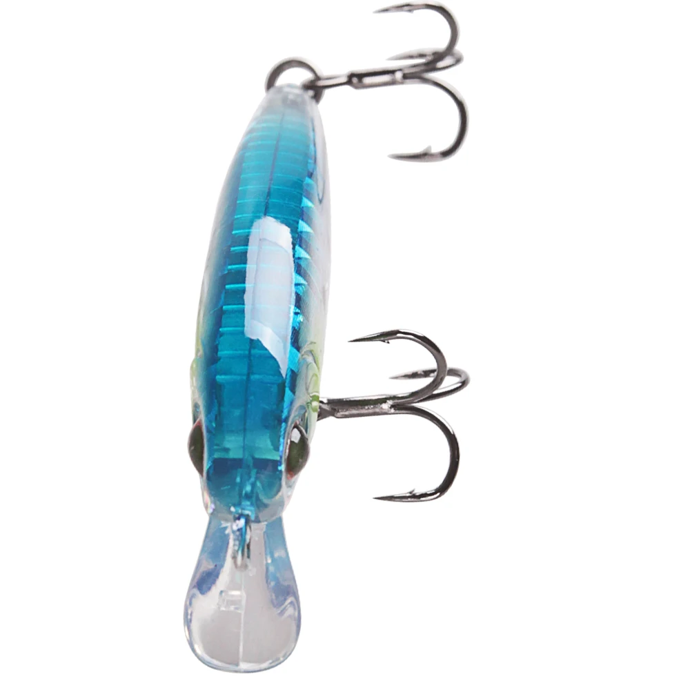 BASSKING Sinking Minnow Fishing Lure, Hard Bait, Treble Hook, Artificial Bait, Swimbait Wobbler, 48mm, 6g Pesca Minnow Bait