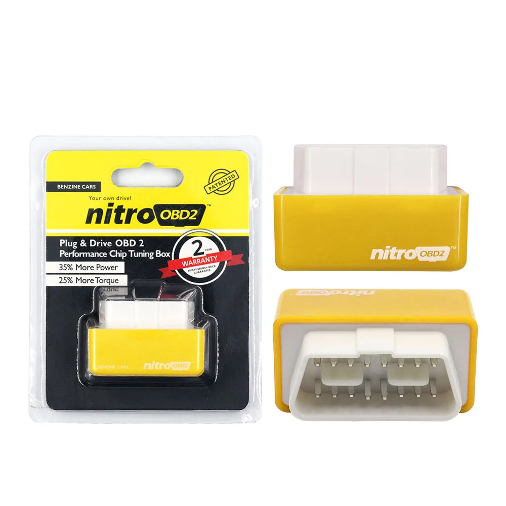 Nitro OBD2 ECOOBD2 15% Fuel Save More Power ECU Chip Tuning Box NitroOBD2 Eco OBD2 для дизельного бензобака Автомобильный Plug & Driver
