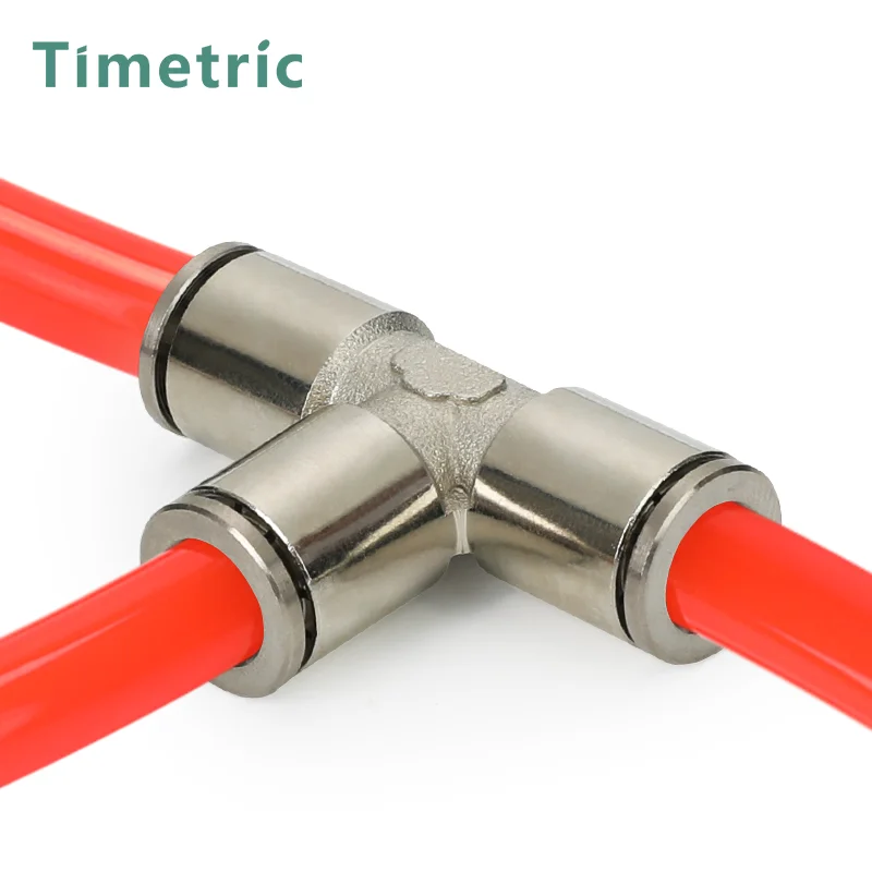 Metal pneumatic quick coupling, high pressure air pipe, quick coupling, PU PV PM PE PY , 4, 6, 8, 10, 12, 14, 16mm
