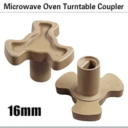 Microwave Oven Parts Turn Core Coupling Magnetron 16mm Microwave Oven Turntable Roller Guide Support Coupler Tray Shaft