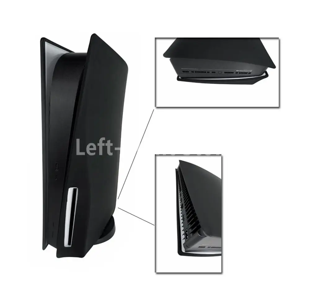 8pcs Drive Version Digital Edition For PS5 Console Silicone Cover Dustproof Anti-Scratch Protector Case Shell For Playstation 5