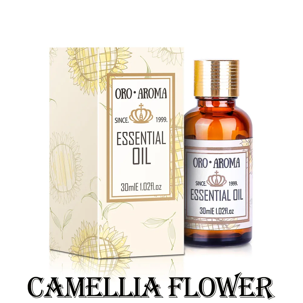 Camellia Flower Essential Oil OROAROMA Brand Oiliness Cosmetics Candle Soap Scents DIY Odorant Raw Material Camellia Flower Oil