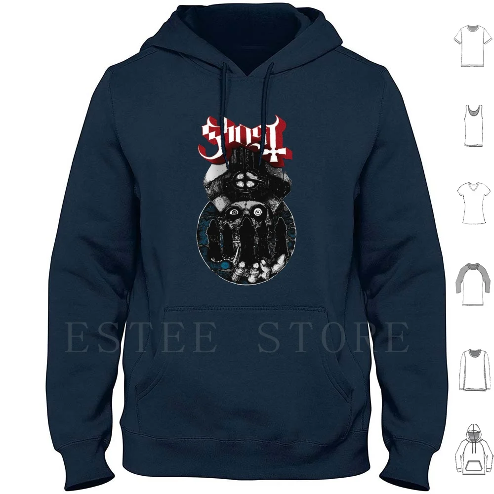 G Band Hoodies Long Sleeve Ghost Band Ghost Ghost Band Nameless Ghoul