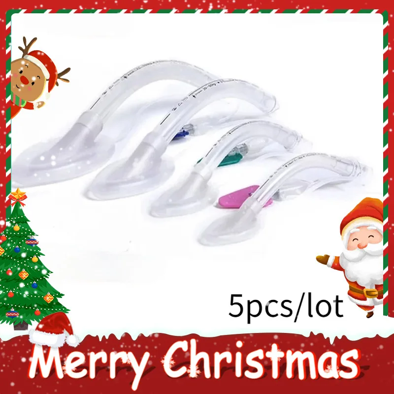 MTS Medical Anaesthesia Tube Disposable PVC Laryngeal Mask Size 1.0 \\1.5 \\2.0 \\2.5 \\3.0 \\4.0 \\5.0 5pcs/Lot
