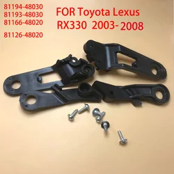 4X 8119448030 8119348030 FOR Toyota Lexus RX330 Headlight repair kit bracket Headlight protection ring 8119348020 8112648020