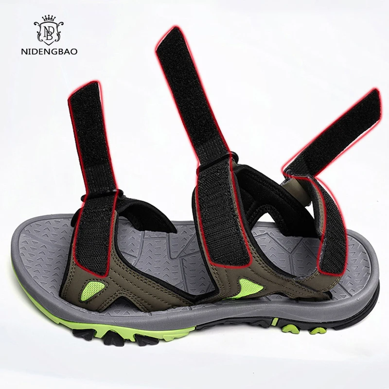 Mens Sandals Summer Breathable Outdoor Walking Men Shoes Lightweight Gladiator Male Beach Sandals For Man Water Footwear сандали