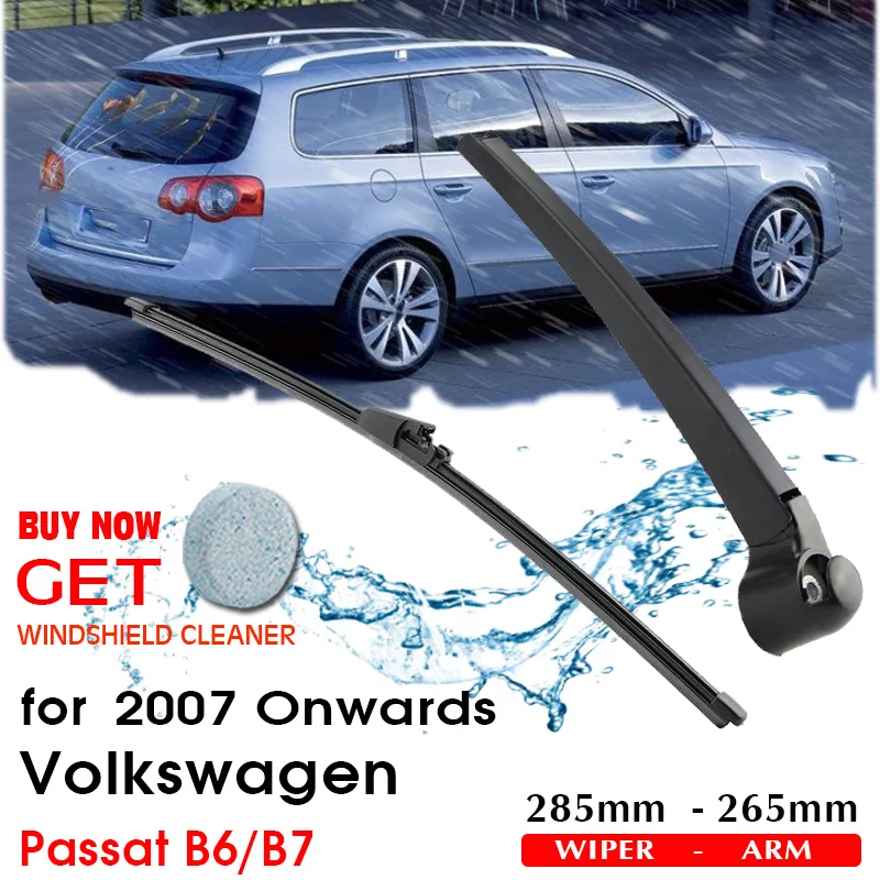 Car Wiper Blade Rear Back Window Windscreen Windshield Wipers Auto Accessories For Volkswagen Passat B6/B7 285mm 2007 Onwards