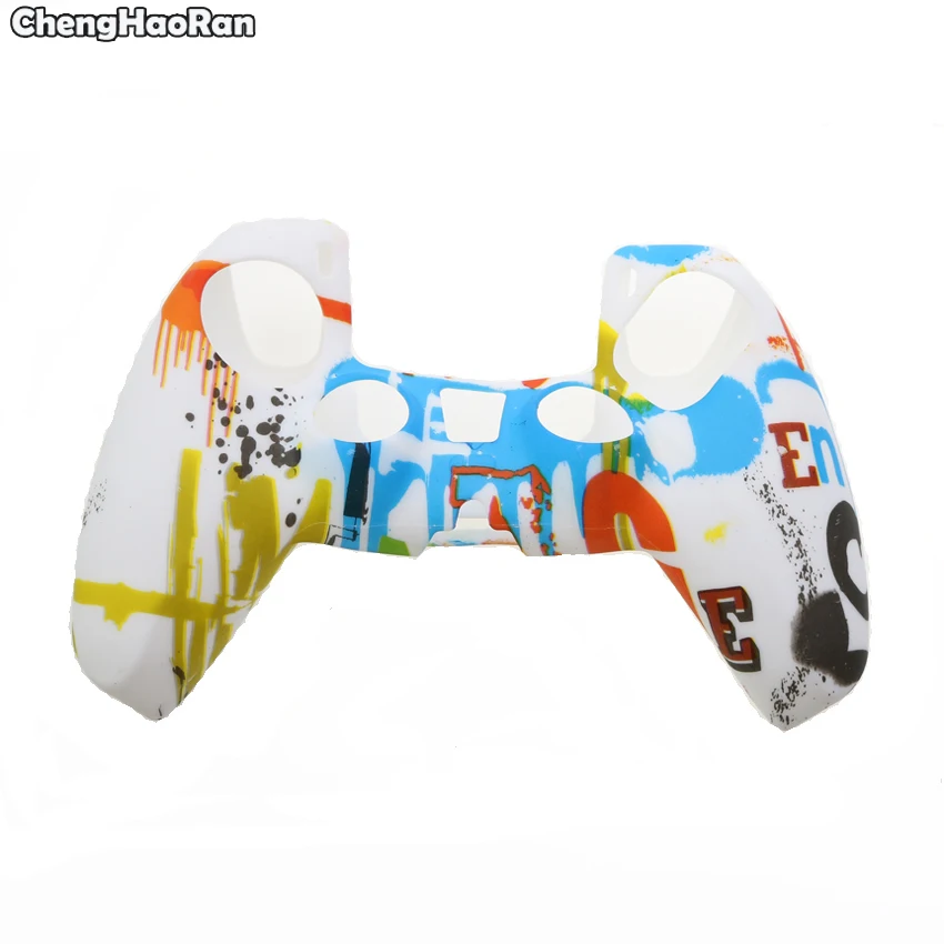ChengHaoRan สำหรับ Ps5 Command ซิลิโคนป้องกัน PlayStation 5 Anti-Skid ป้องกัน Command อุปกรณ์เสริม