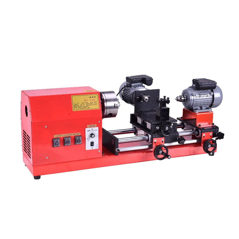 

Small Woodworking Lathe Bead Machine Household Multifunctional Lathe Round Bead Wooden Bead Bracelet Bodhi Processing Machine