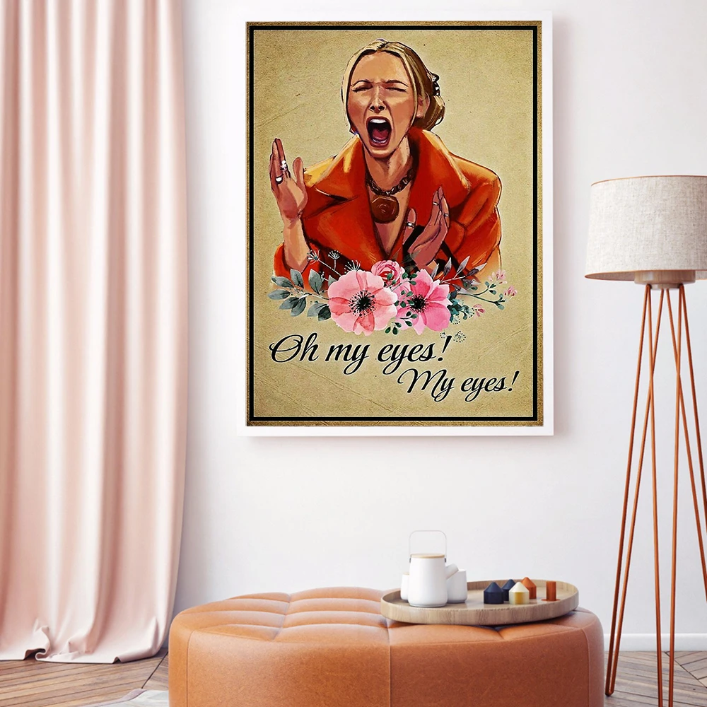 Oh My Eyes Poster Phoebe Buffay Friends TV Show Poster Living Room Decoration Wall Art Prints Home Decor Canvas