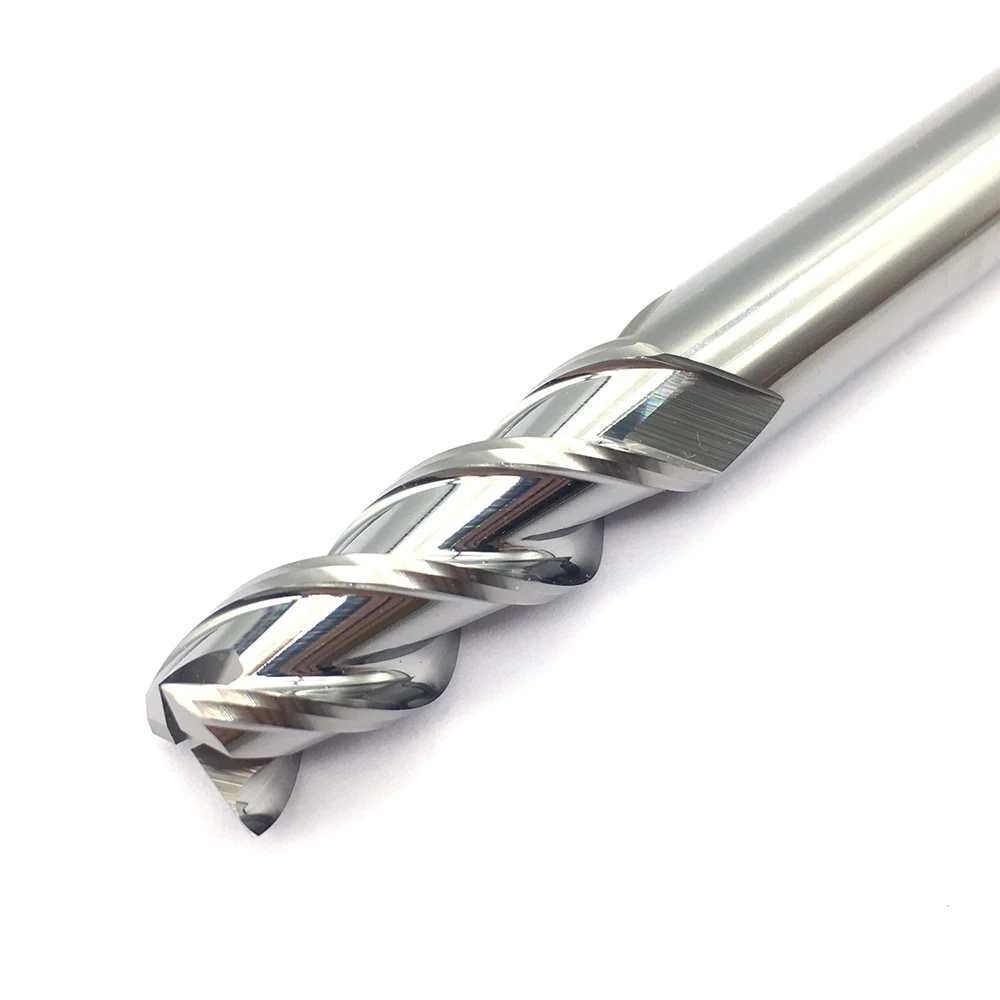 1PC Mill อลูมิเนียม 10.0XD10X75L ยาวพิเศษ HRC60 3 ขลุ่ย CNC เครื่องกลึงโลหะ Endmills เครื่องมือ Mill End ทังสเตนคาร์ไบด์เครื่องตัด