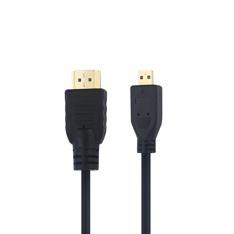 1.5M Micro HDMI-compatible Cable Male to Male  Adapter Cord for Raspberry Pi 5 / 4 Model B Orange Pi Zero 3/2