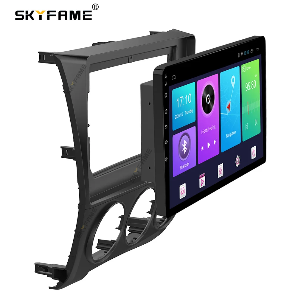SKYFAME, автомобильная рамка, адаптер для Android, аксессуары для панели для Honda Crider