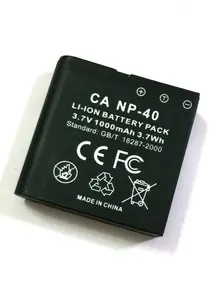 Li-Ion Battery CA NP-40 for Silver Crest Digital Camera Digital Camcorder