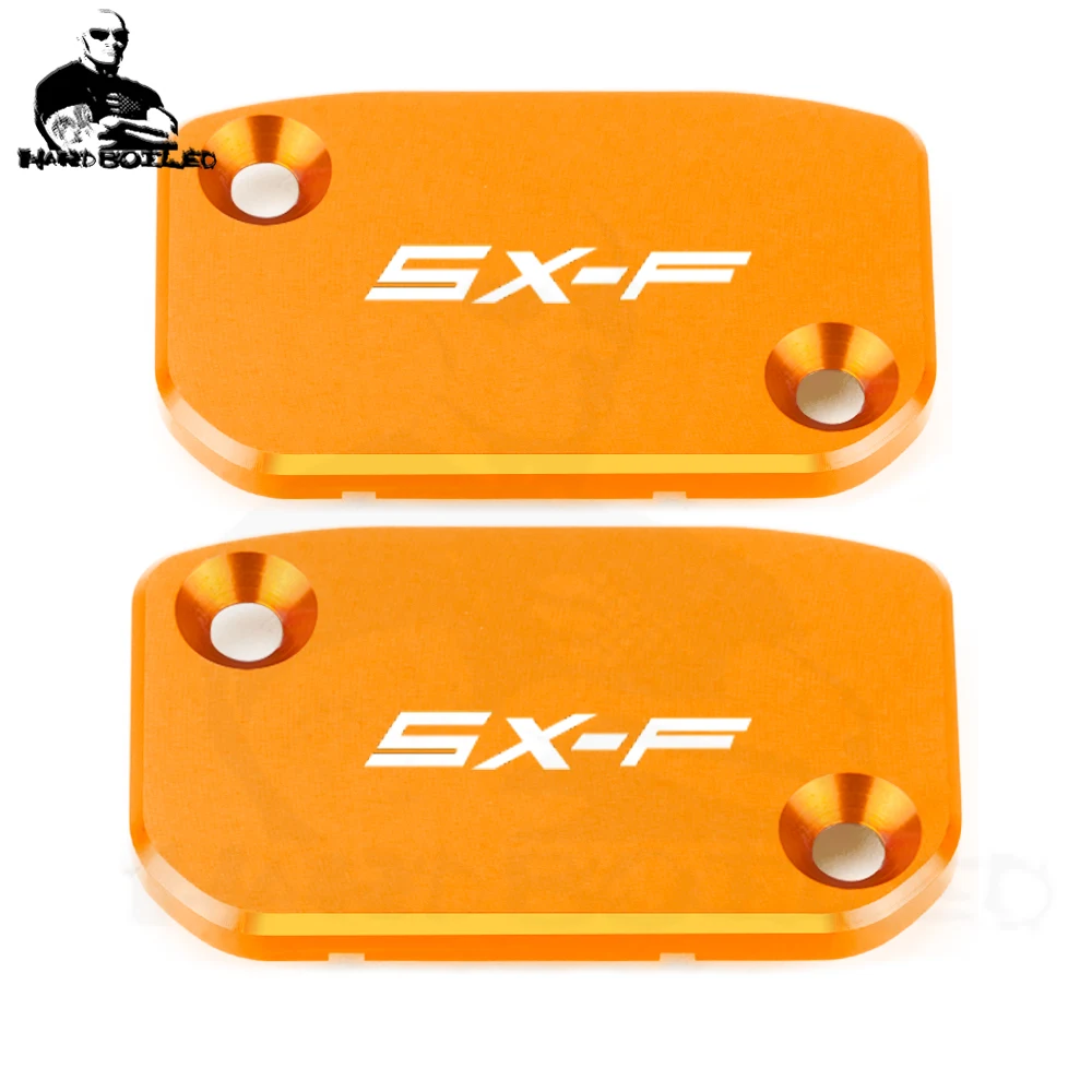 

2021 Orange SX F LOGO 2 PCS Reservoir Cap For KTM 250-450SX-F 250 350 450 SXF 250SX-F 350SX-F 450SX-F - 2017 2018 2019 2020 2021