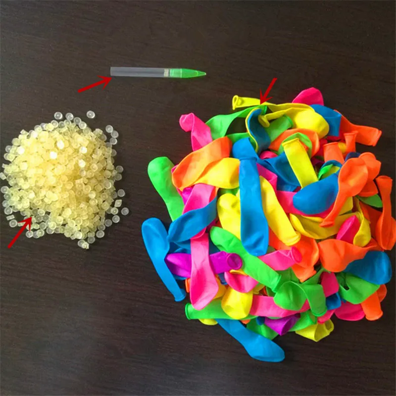 1000pcs/lot Thickened Latex Air Balloon Bunch of Water Balloons Toys Multicolor Inflatable Balloon for Party Birthday Decoration