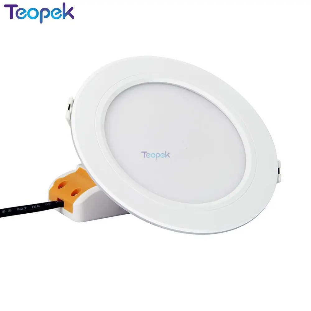 MiBoxer FUT061 9W RGB + CCT LED Downlight AC110-220V Dimmable Recessed Downlight Support 2.4HG Remote/ WiFi APP Control