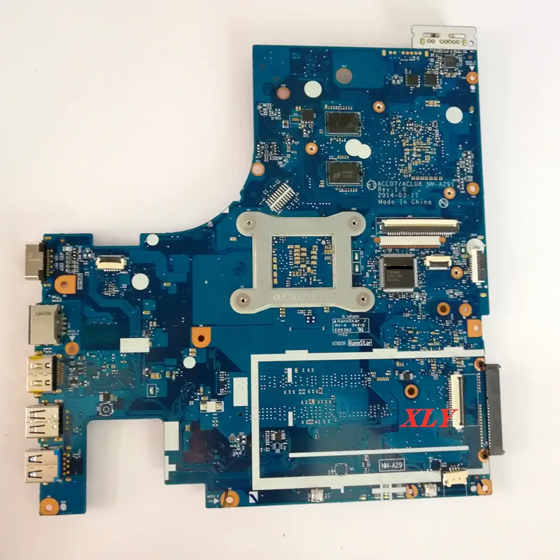 Imagem -02 - Laptop Motherboard para Lenovo Ideapad Totalmente Testado G5075m Z50-75 Cpu Aclu7 Aclu8 Nm-a291 A10-7300