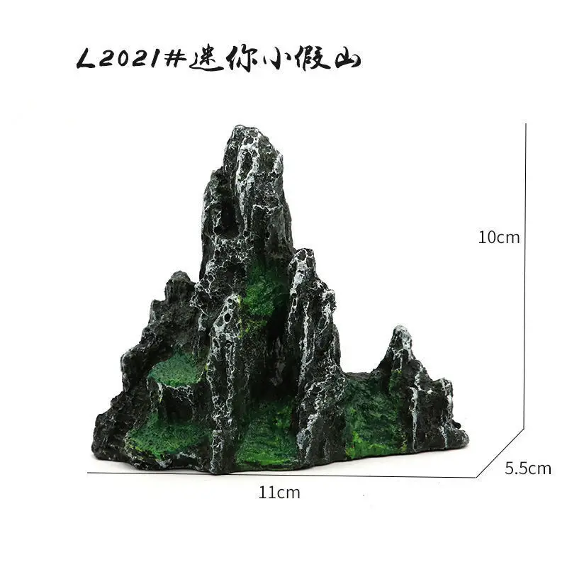 

Artificial resin coral and rock ornaments Fish tank accessories landscaping decoration stone grotto Aquarium