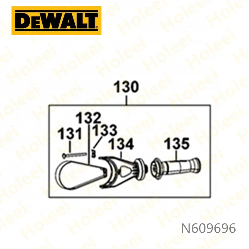 Side handle FOR DEWALT D25614K N609696